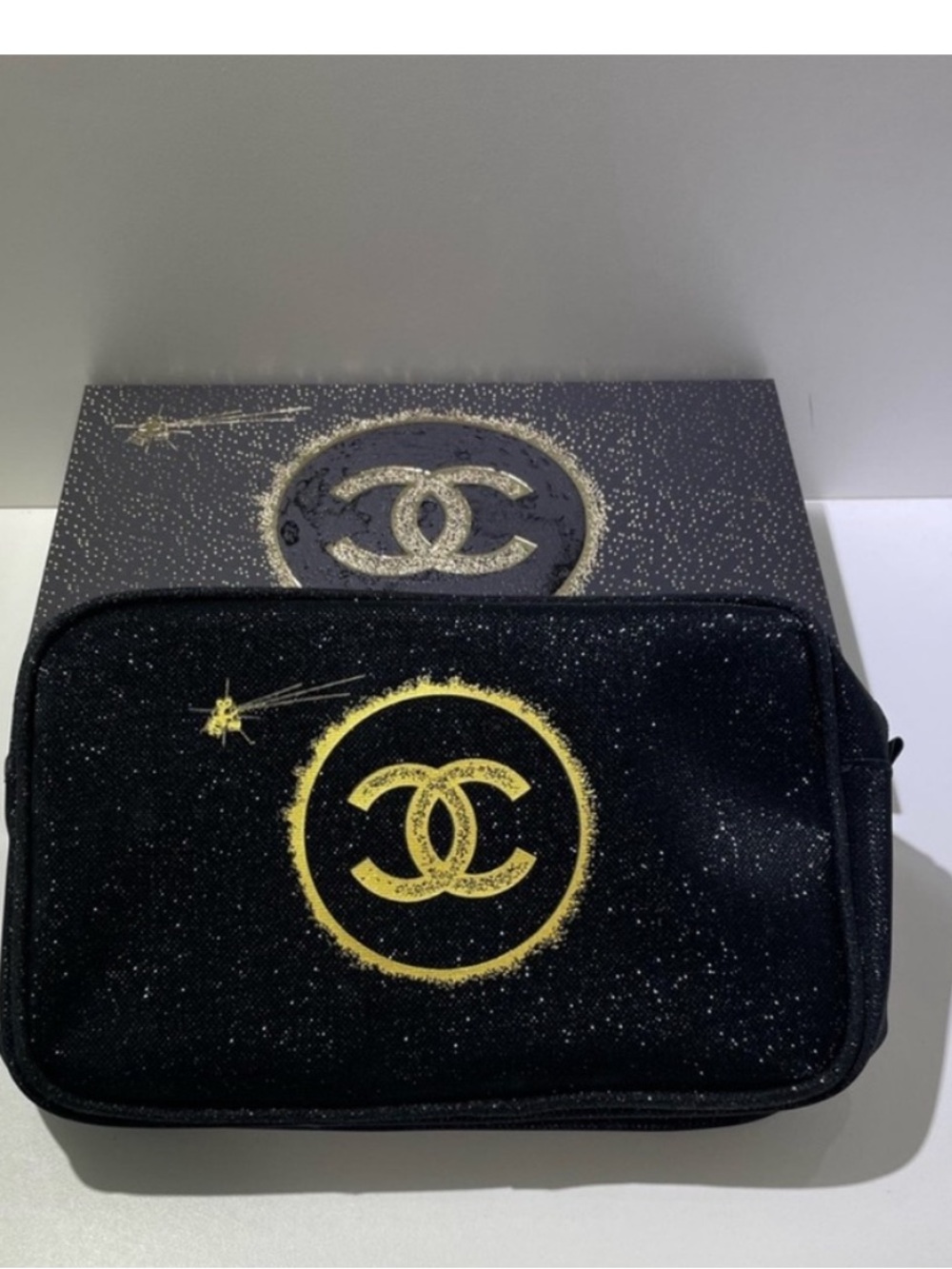 Chanel  makeup bag